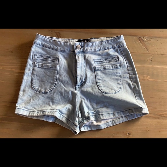 Dotti High Rise Denim Shorts Sz 